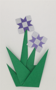 origami iris